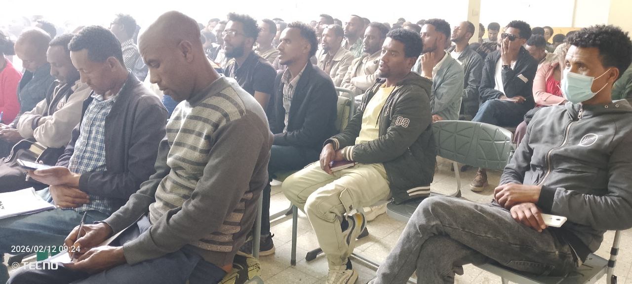 Notice image for  በደብረ ብርሃን ፖሊ ቴክኒክ ኮሌጅ   የአቅም ግንባታ ስልጠና  ተሠጠ።