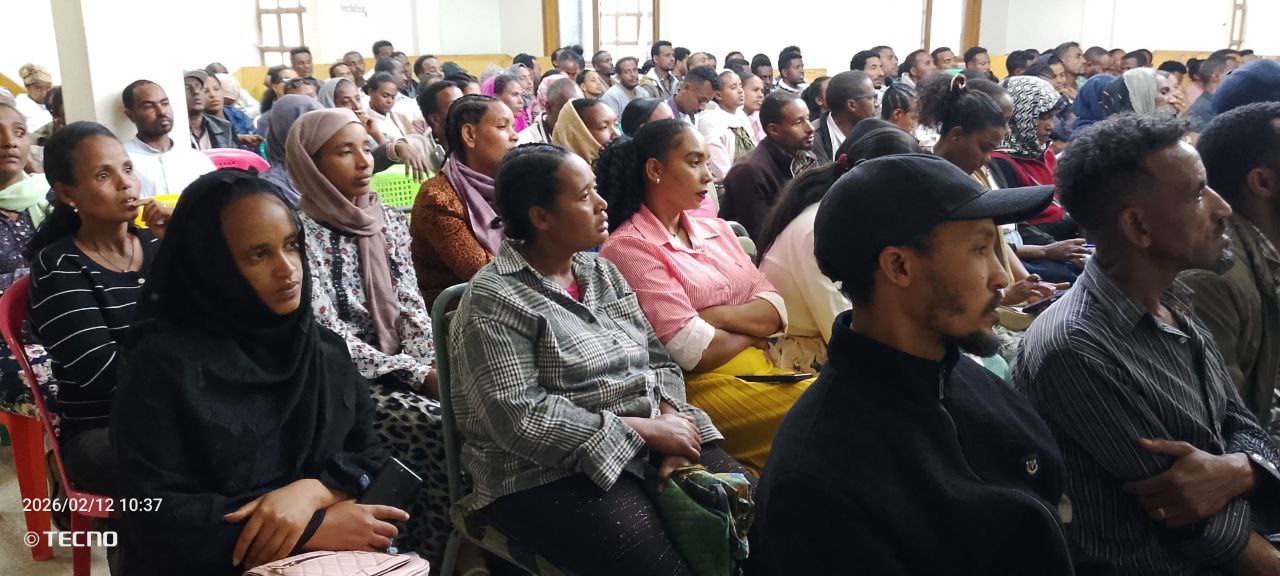 Notice image for  በደብረ ብርሃን ፖሊ ቴክኒክ ኮሌጅ   የአቅም ግንባታ ስልጠና  ተሠጠ።